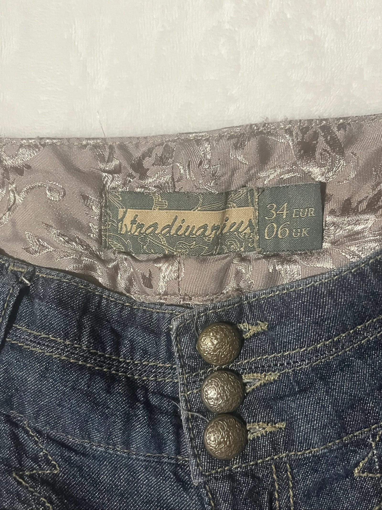 Vintage Stradivarius Low-Rise Y2K Jeans Maat 34 – photo 8